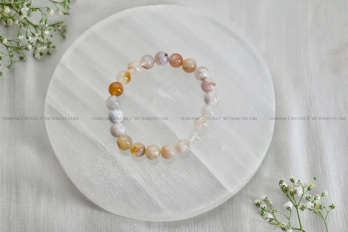 Flower Agate – Shreem Crystals