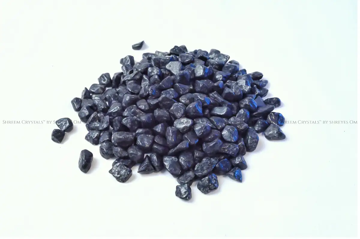 Black Tourmaline Chips – Shreem Crystals