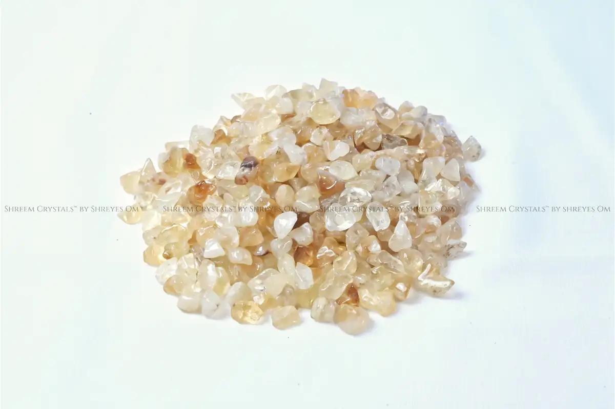 Citrine Chips – Shreem Crystals