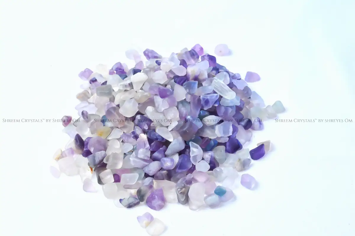 Fluorite Chips – Shreem Crystals