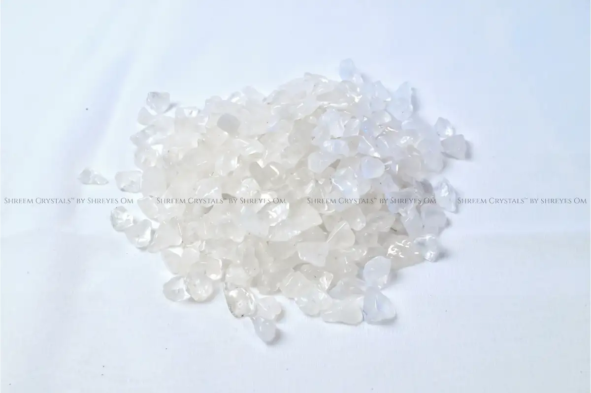 Clear Quartz Chips – Shreem Crystals