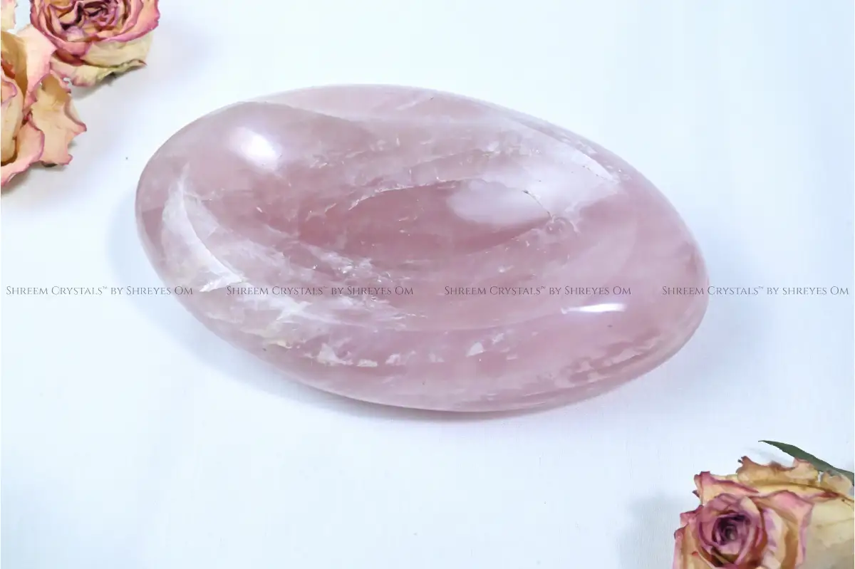 Rose Quartz Soap Holder – Shreem Crystals