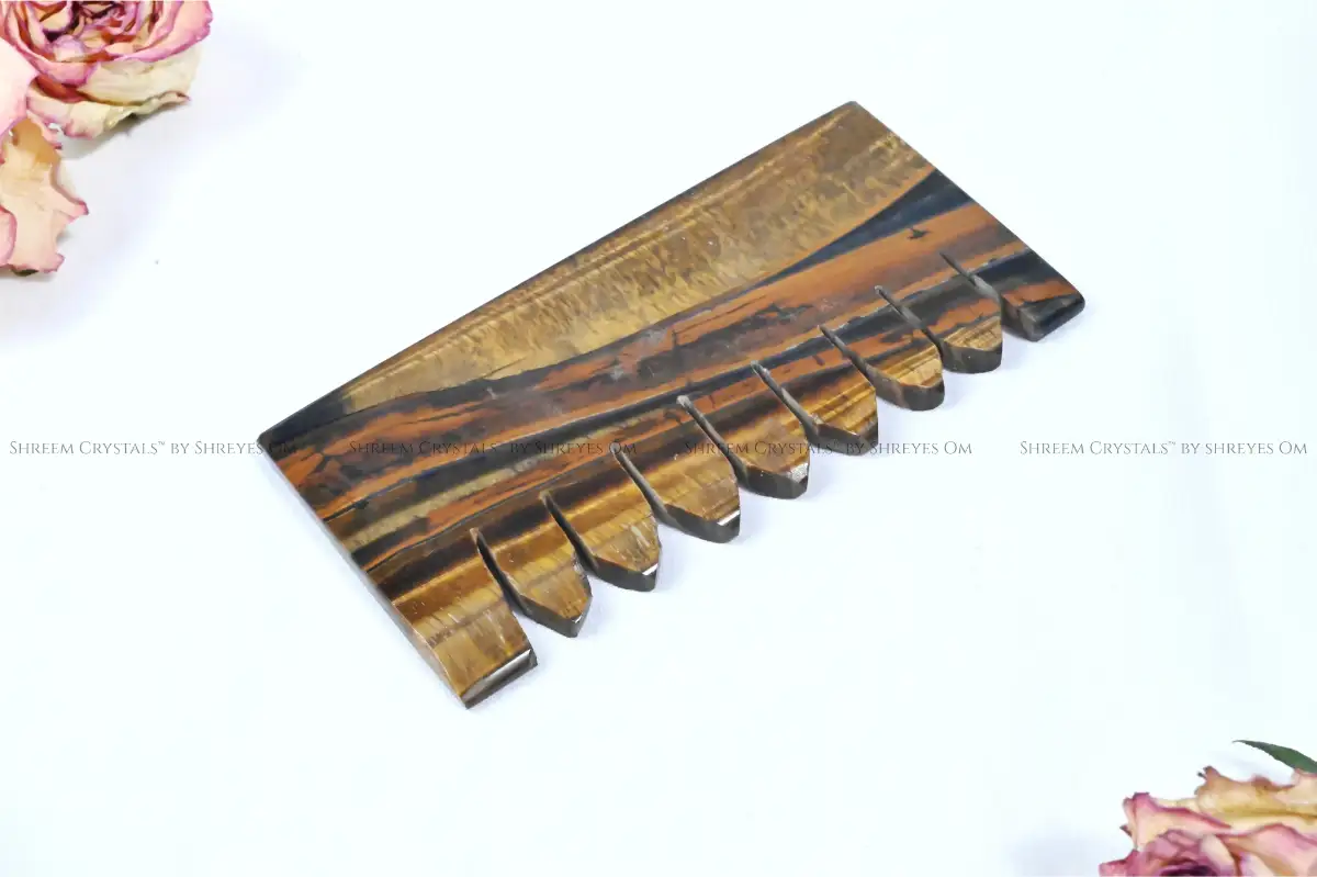 Tiger Eye Comb