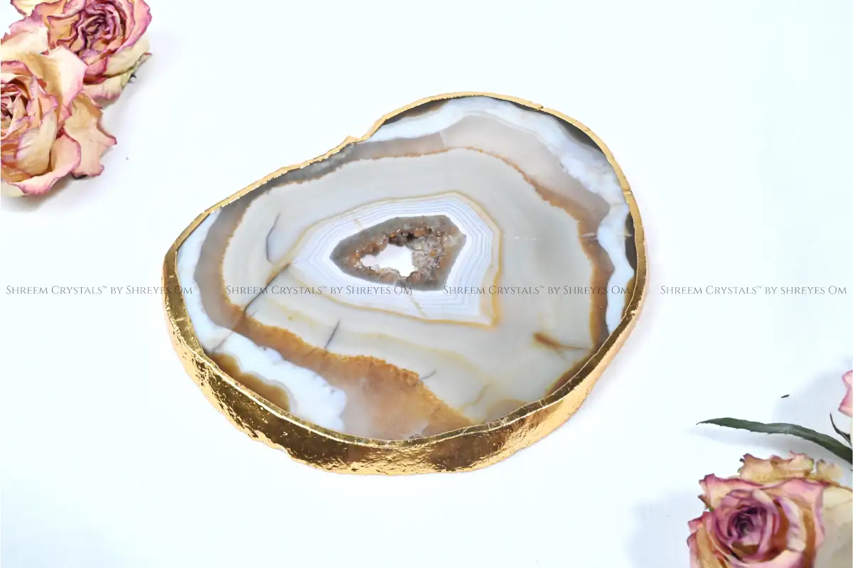 Black Agate Coaster 5