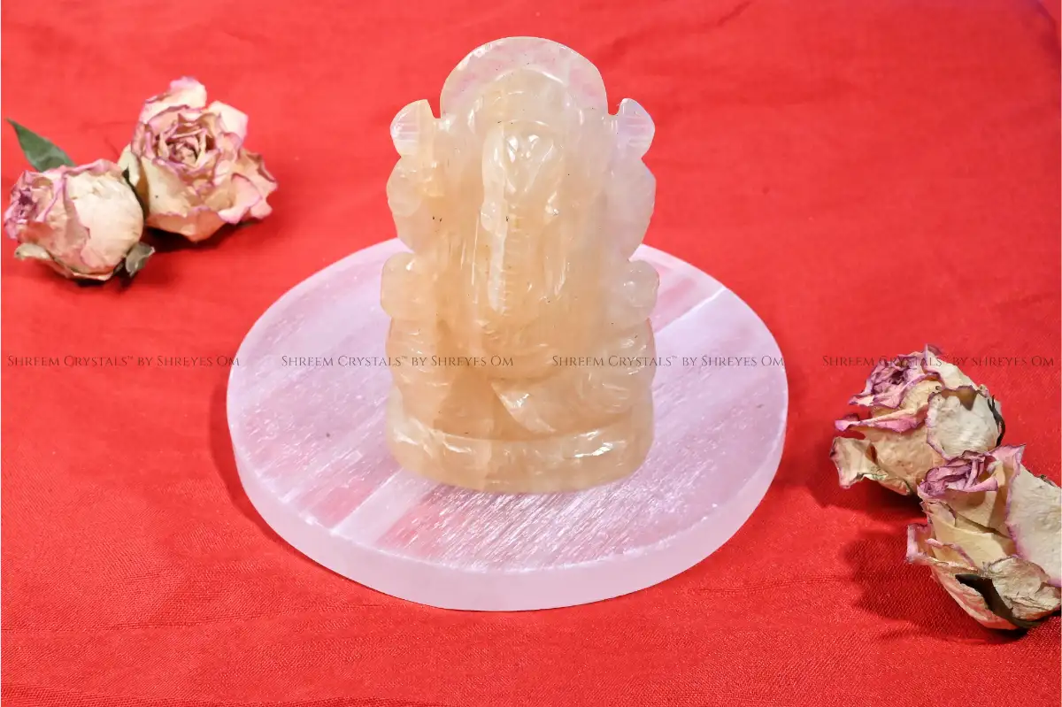 Yellow Aventurine Ganesha