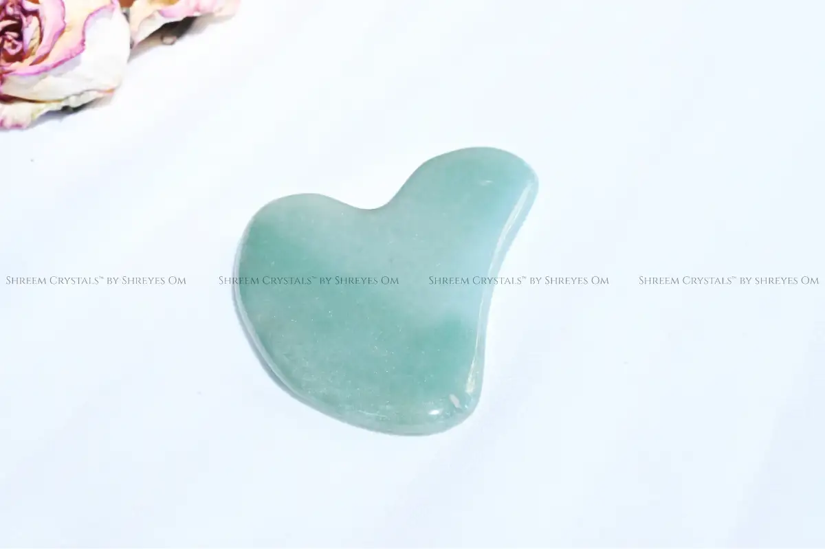 Green Aventurine Gua Sha – Shreem Crystals
