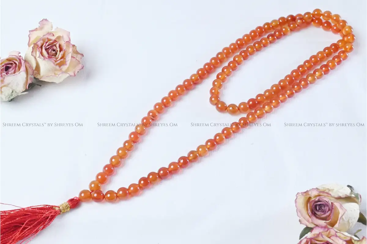 Carnelian Mala