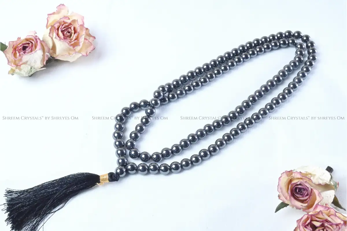 Hematite Mala