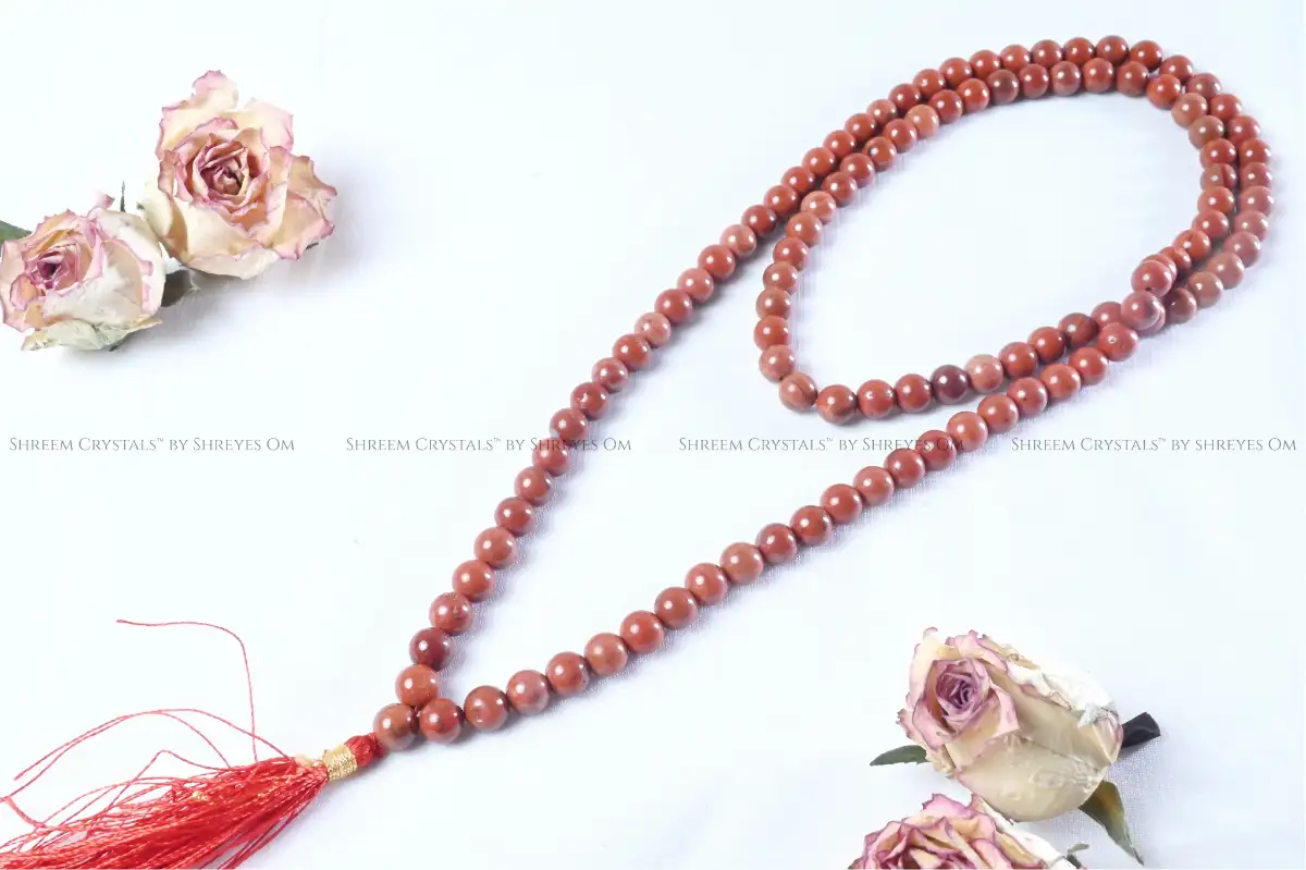 Red Jasper Mala