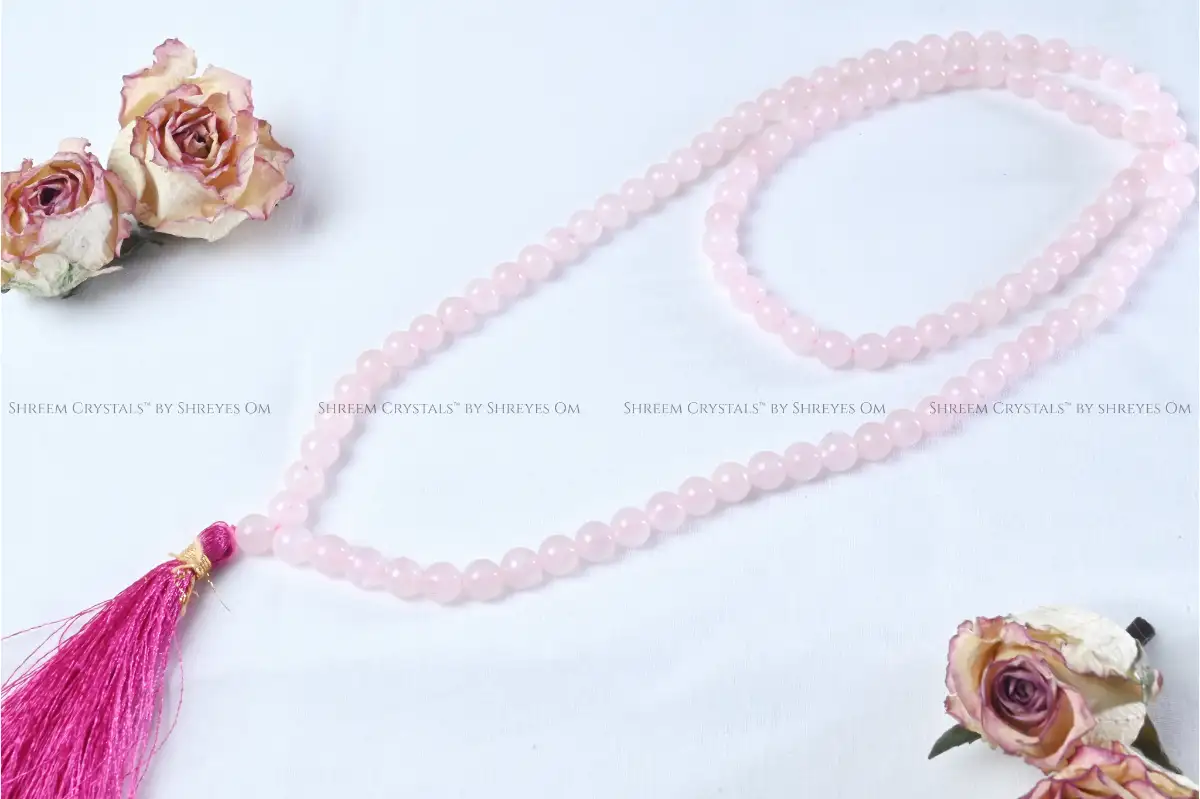 Rose Quartz Mala