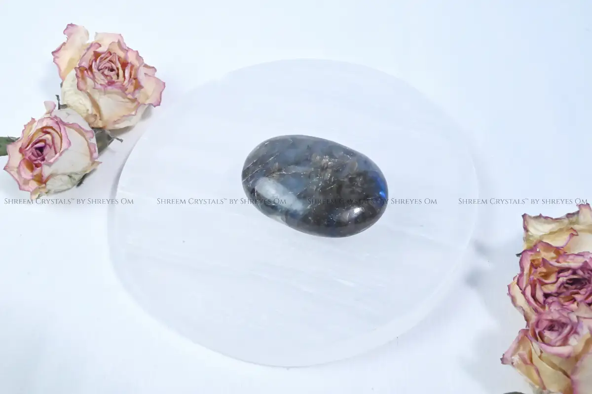 Labradorite Palm Stone 1