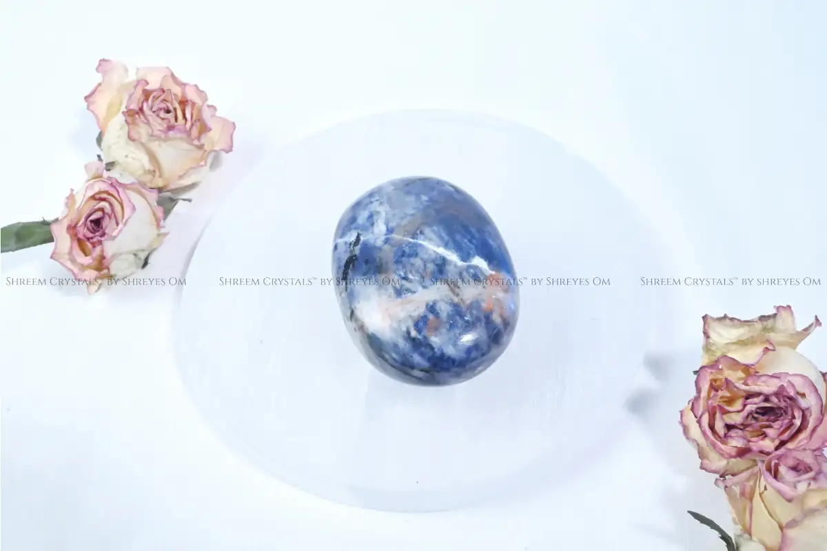 Sodalite Palm Stone