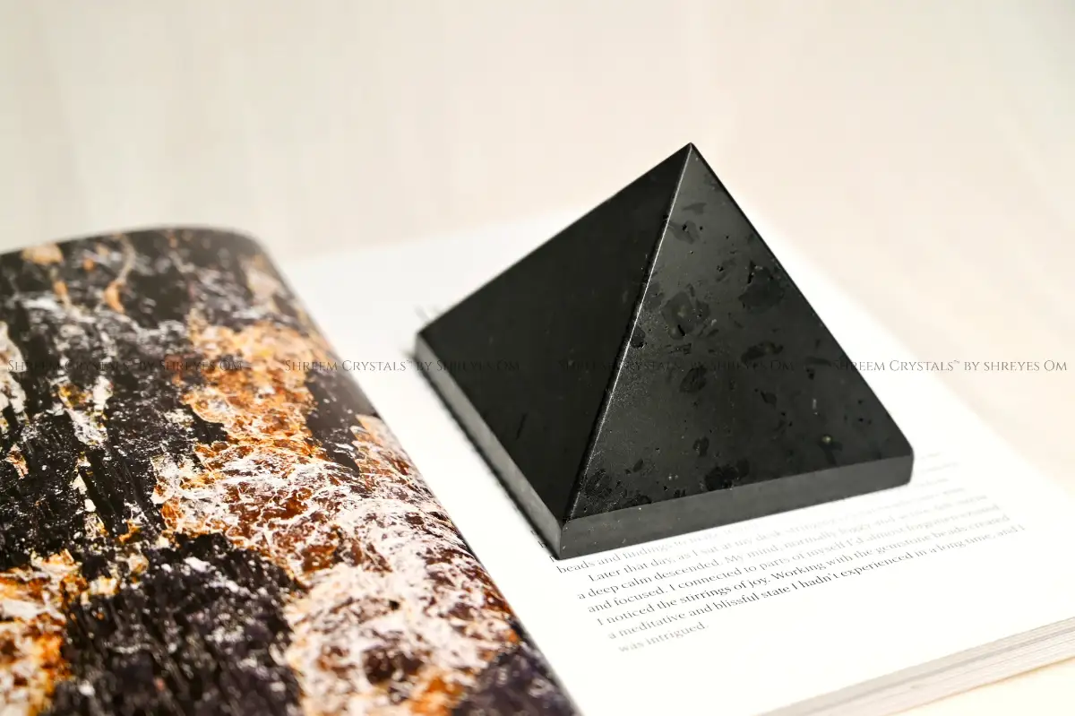 Black Tourmaline Pyramid