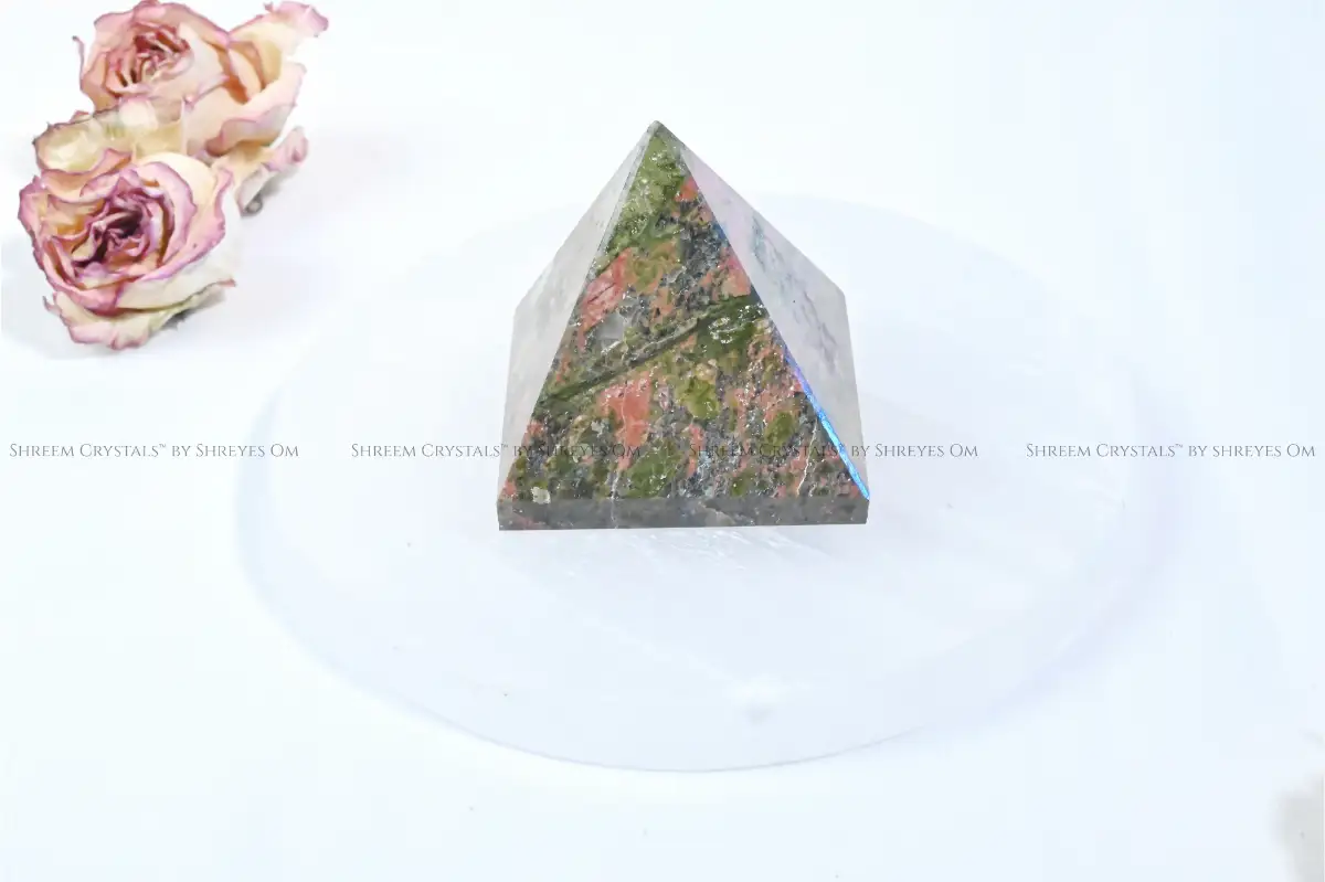 Unakite Pyramid 1