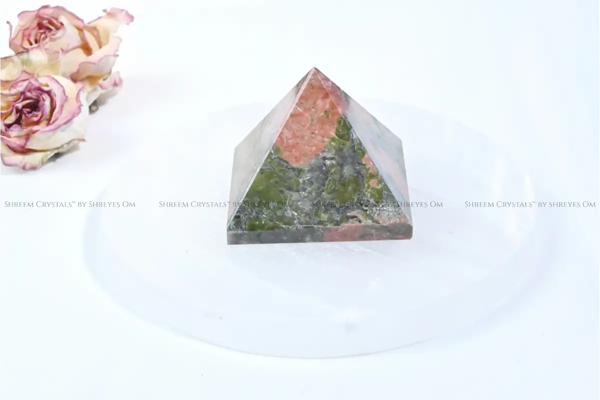 Unakite Pyramid 2