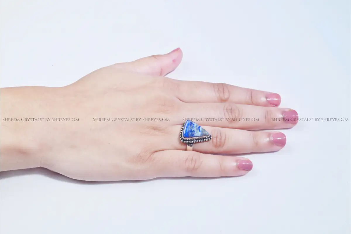 Lapis Lazuli Ring 3 – Shreem Crystals
