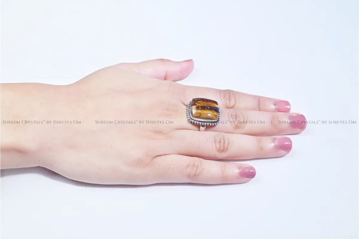 Tiger Eye Ring 1