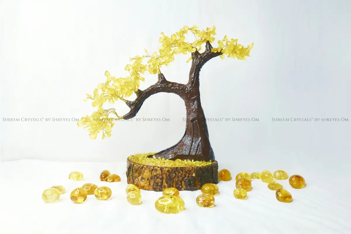 Citrine Bonsai Tree – Shreem Crystals
