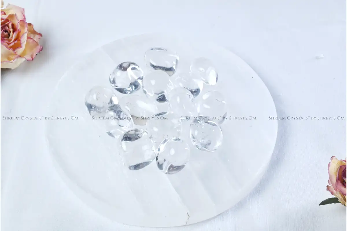 Clear Quartz Tumbles