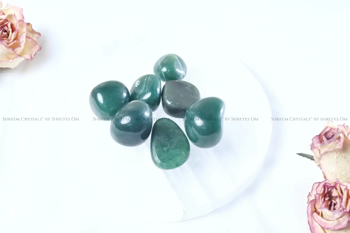 Green Jade Tumbles