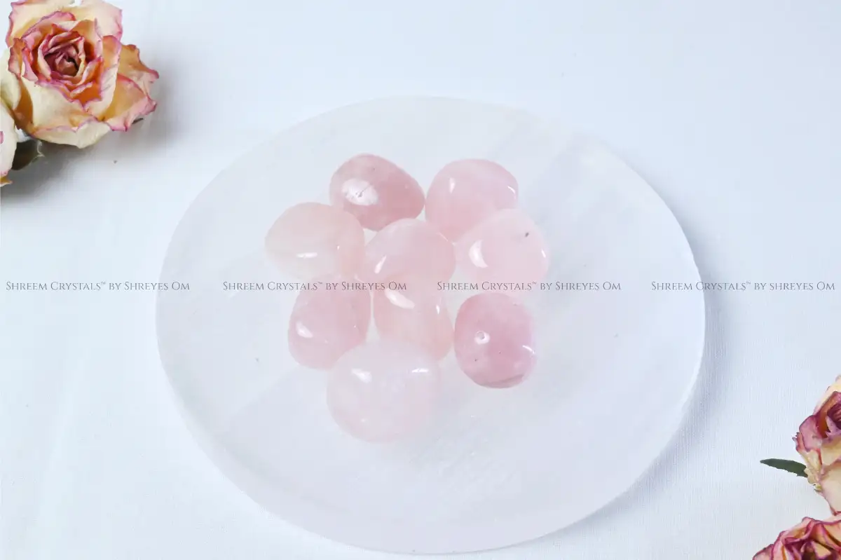Rose Quartz Tumbles
