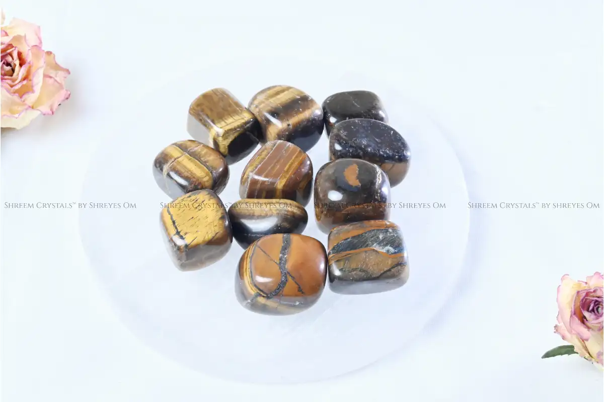 Tiger Eye Tumbles